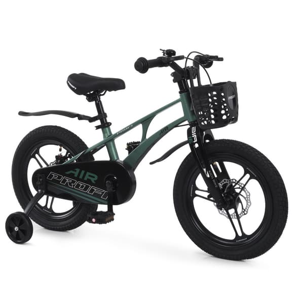 Дитячий двоколісний велосипед Air Pro MB 161059 dark green 16 дюймів