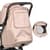 Детская прогулочная коляска AMBER ME 1227 Nougat Beige