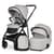 Універсальна коляска 2 в 1 COIL ME 1190 Silver Milk