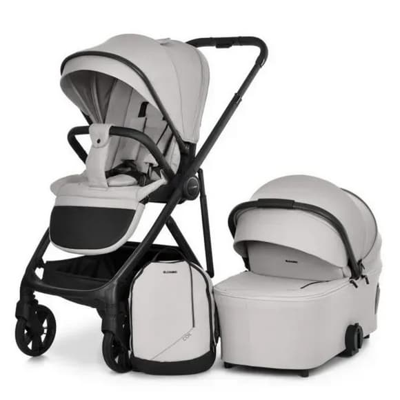 Універсальна коляска 2 в 1 COIL ME 1190 Silver Milk