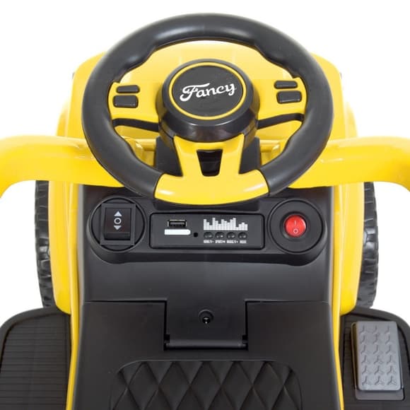 Каталка-толокар M 4564B-6, 1*25W, родительская ручка, музыка, свет