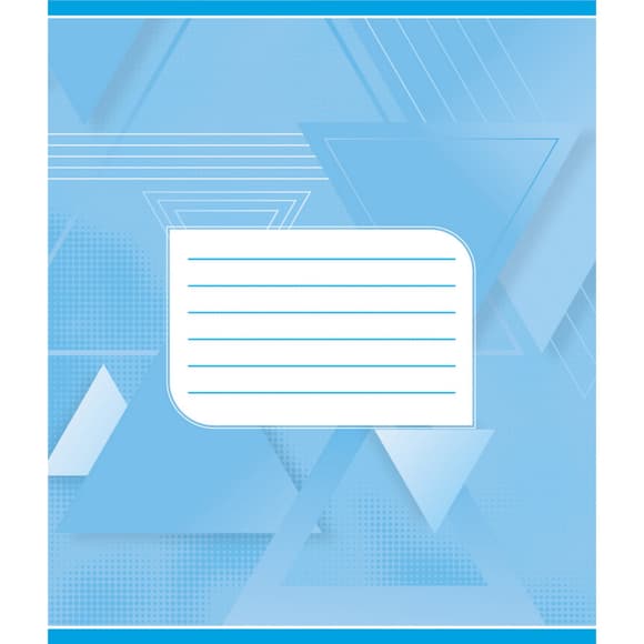 Зошит для школярів "Геометричний" 018-590536K-3 у клітинку, 18 аркушів