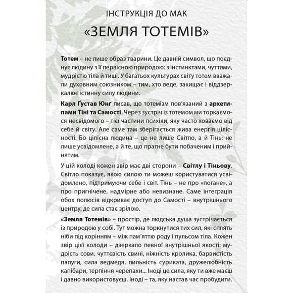 Метафорично-асоціативні картки "Земля тотемів" 180689, 71 картка
