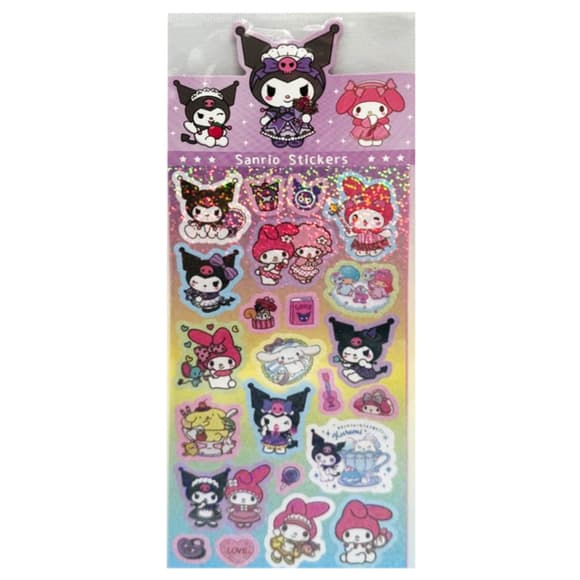 Декоративні наклейки "Sanrio Stickers" SZ240906-2 з блискітками