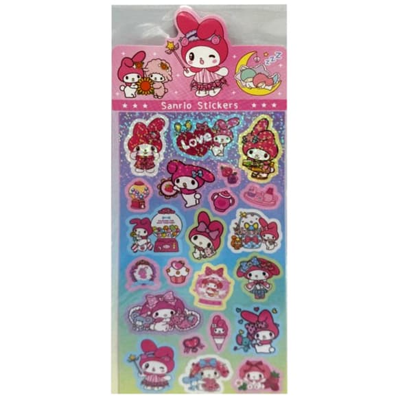 Декоративні наклейки "Sanrio Stickers" SZ240906-7 з блискітками