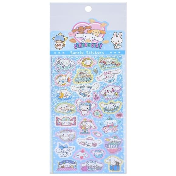 Декоративні наклейки "Sanrio Stickers" SZ240906-9 з блискітками