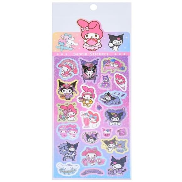 Декоративні наклейки "Sanrio Stickers" SZ240906-10 з блискітками