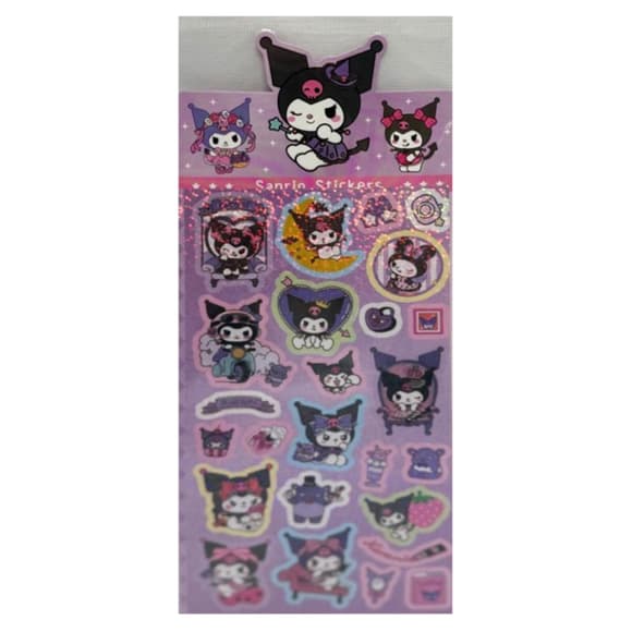 Декоративні наклейки "Sanrio Stickers" SZ240906-12 з блискітками