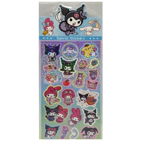 Декоративні наклейки "Sanrio Stickers" SZ240906-14 з блискітками