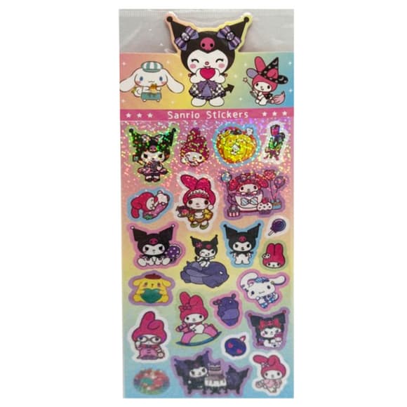Декоративні наклейки "Sanrio Stickers" SZ240906-16 з блискітками