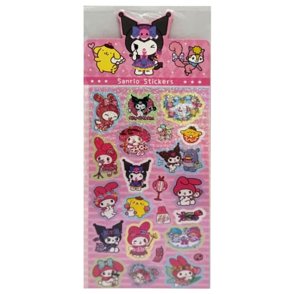 Декоративні наклейки "Sanrio Stickers" SZ240906-17 з блискітками