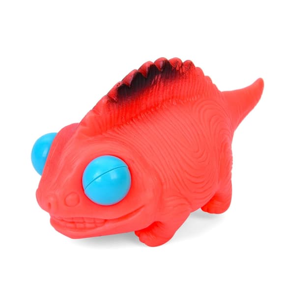 Детская игрушка антистресс "Динозаврик-глазастик" TEM2657(Coral) 