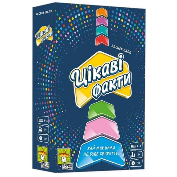 Настільна гра "Цікаві факти" LOB2323UA 195 карток