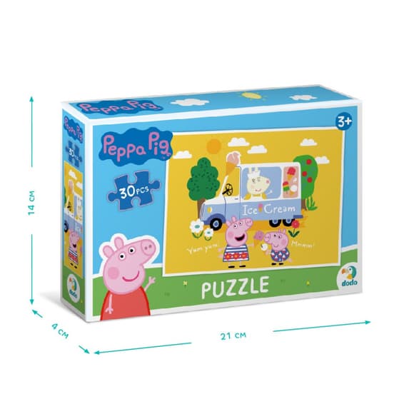 Дитячий пазл "Peppa Pig: Морозиво" 200300, 30 елементів