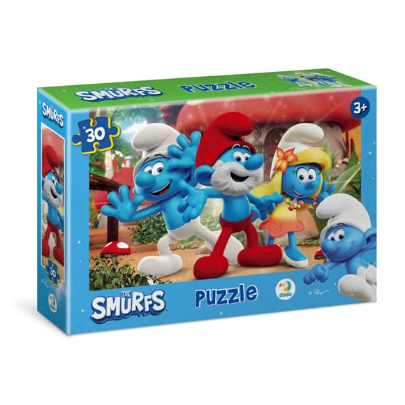 Детский пазл "The Smurfs: Привет всем!" 200662, 30 элементов