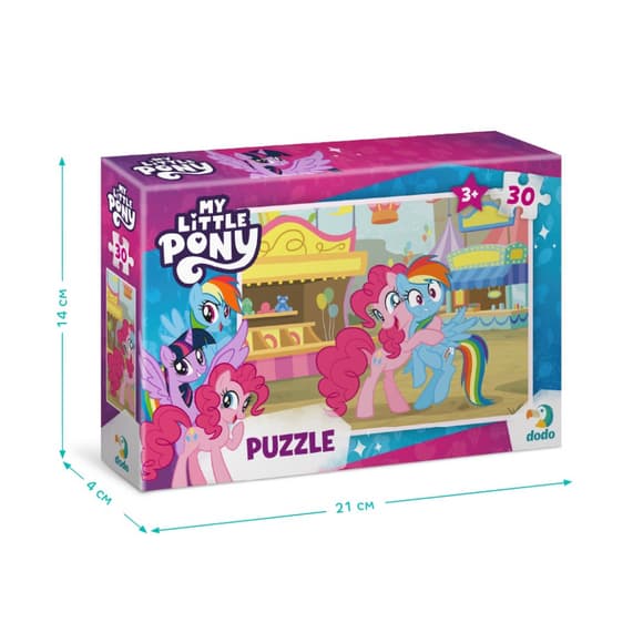 Детский пазл "My Little Pony: Парк аттракционов" 200683, 30 элементов