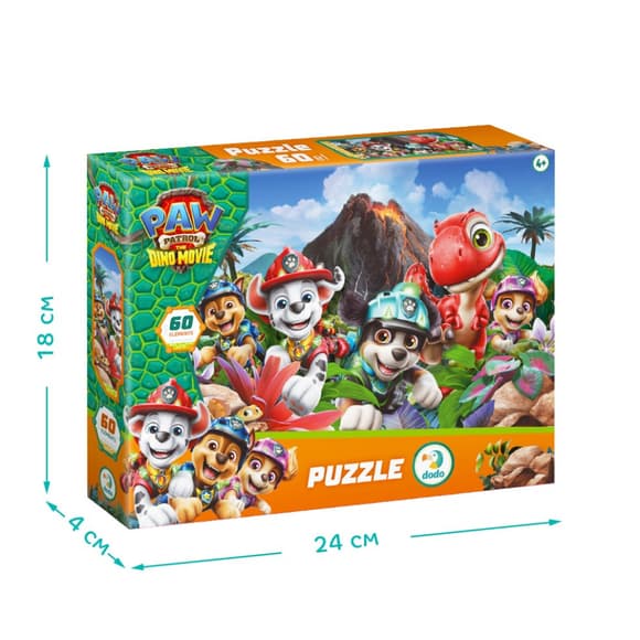 Дитячий пазл "Paw Patrol: Реви як динозавр" 200800, 60 елементів