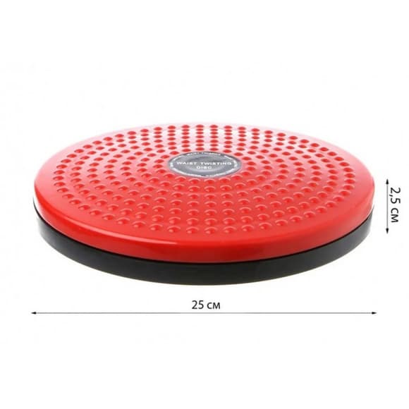 Диск здоров'я Waist Twisting EF-1426-R, червоний