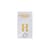 Гірлянда з прапорцями "Happy Birthday" MK 5955(White) біла