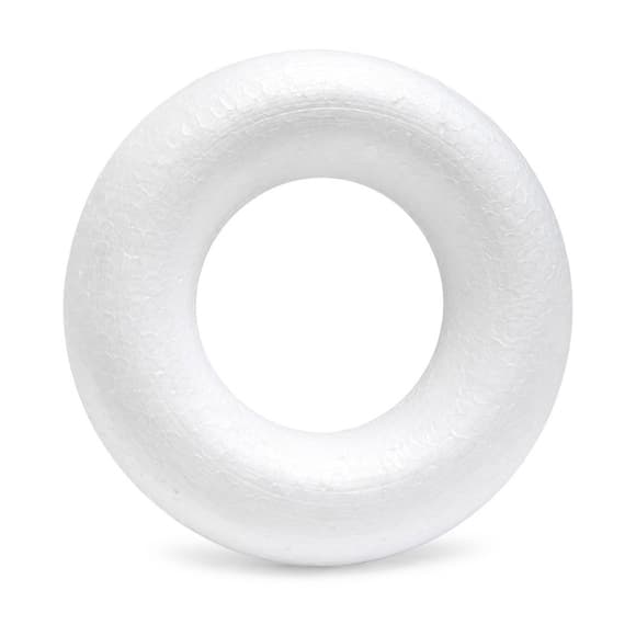 Пінопластова заготовка для декорування Кільце DR-9-5 діаметр 9,5 см