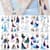 Набір тимчасових тату "Холодне серце" frozen-tattoo-mini-set-1-10, 10 штук, розмір 12 х 7 см