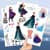 Набір тимчасових тату "Холодне серце" frozen-tattoo-mini-set-1-10, 10 штук, розмір 12 х 7 см