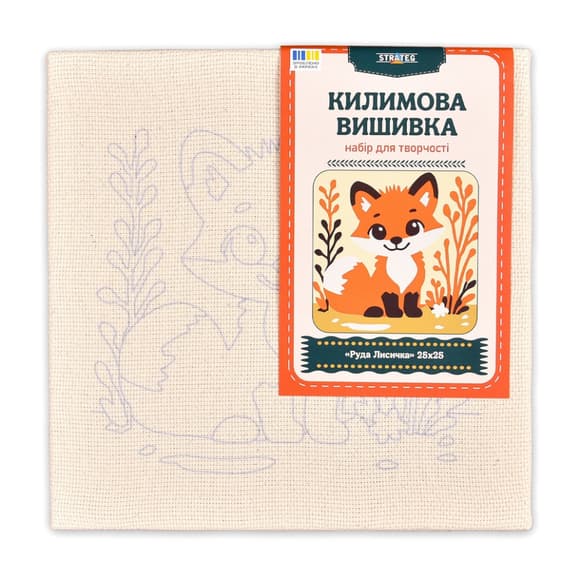 Набір для килимової вишивки "Руда Лисичка" CCX2525-5 розмір 25х25 см  