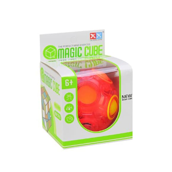 Детская головоломка шар "Magic Cube" 8608/8609/8610(Red)