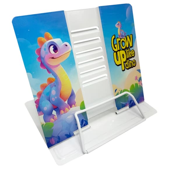 Підставка для книг "Grow up like dino" LTS-8226-4 металева
