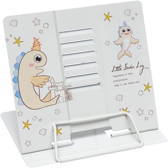 Металева підставка для книг "Little Seven log" LTS-8183(White)
