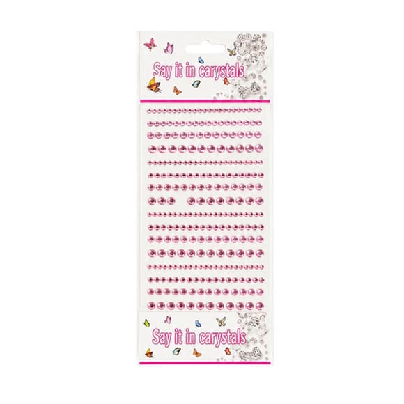 Декоративні наклейки XY-020(Pink) для авто, ноутбуків, телефонів 