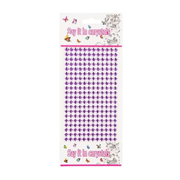 Декоративні наклейки XY-003(Violet) для авто, ноутбуків, телефонів 