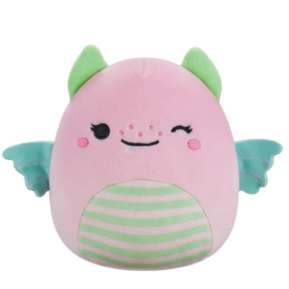 Детская мягкая игрушка Розовый дино Squishmallows SQER01180, 13 см