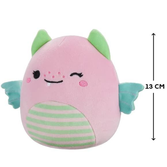 Детская мягкая игрушка Розовый дино Squishmallows SQER01180, 13 см