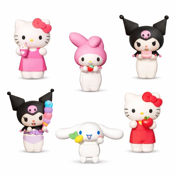 Детская коллекционная игрушка "Десертная вечеринка" #sbabam 61/CN25 серии "Hello Kitty"
