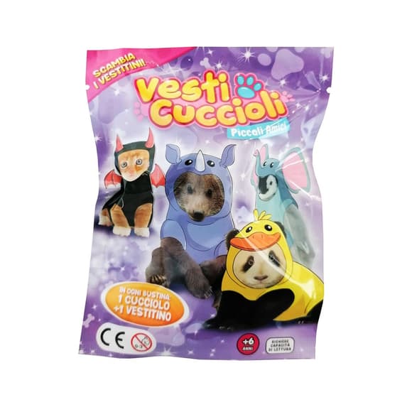 Стретч-іграшка у вигляді тварини "Друзі в костюмах" Dress Your Puppy A21T0075