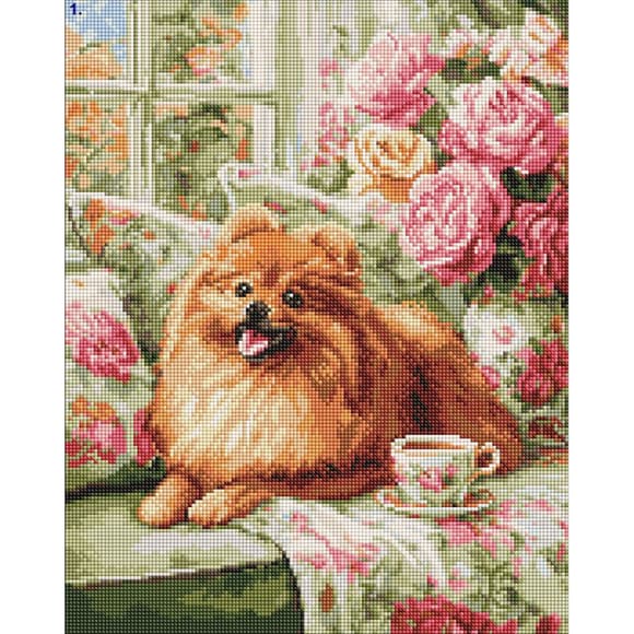 Алмазная мозаика "Аромат счастья" ©art_selena_ua AMO20055, 40×50 см