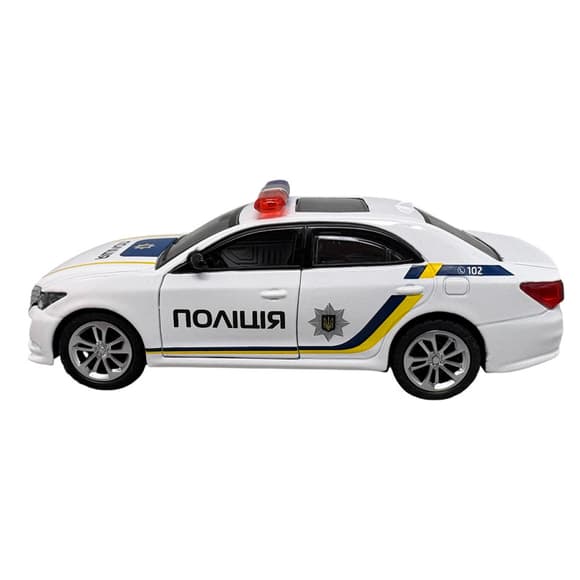Детская автомодель Toyota Crown "Полиция" TechnoDrive KM260418P, масштаб 1:40