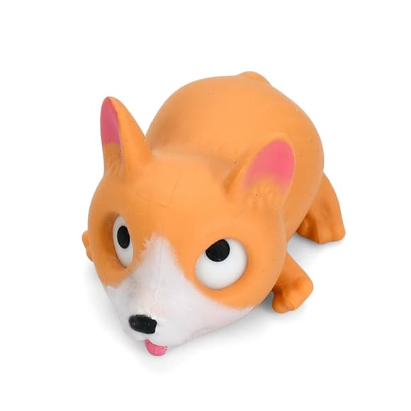 Детская антистресс-игрушка "Собачка-глазастик" MS 4713(Orange)