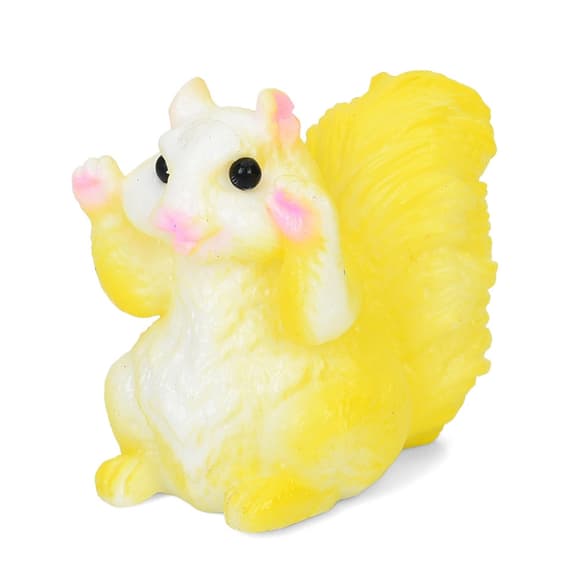 Детская антистресс-игрушка "Белочка" MS 4771(Yellow) размер 7,5 см