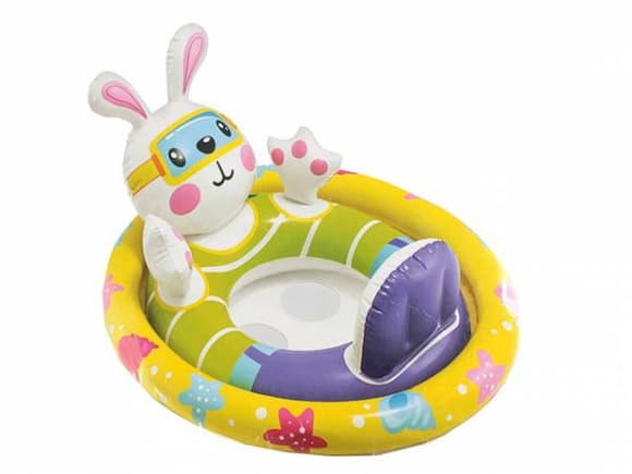 Дитячий надувний плотик "Тварини" 59570, 81 x 58 см