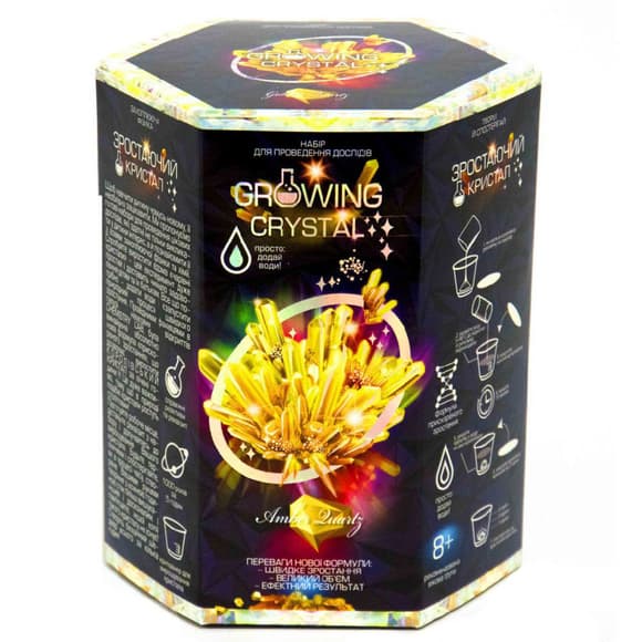 Ігровий набір для вирощування кристалів GRK-01 GROWING CRYSTAL 