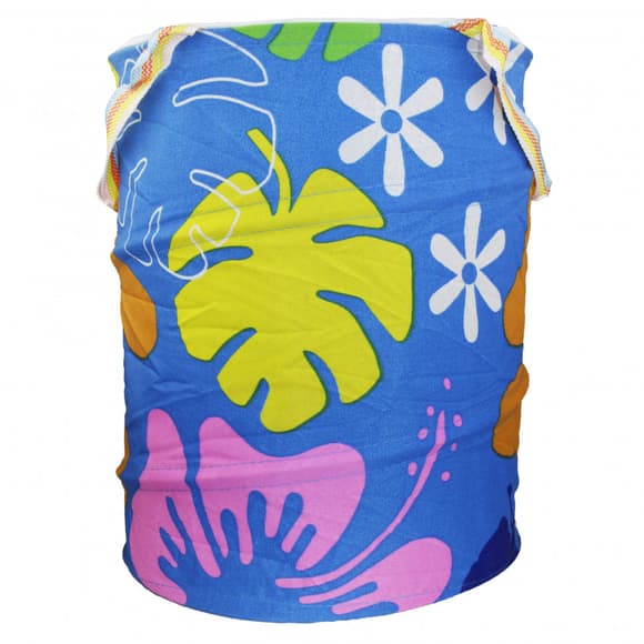 Кошик для іграшок M3732 діаметр 30 см, висота 38 см, дах-застібка-мол, 2 ручки