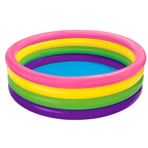 Дитячий надувний басейн Палаючий захід 56441 на 617 літрів