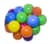 Шарики для сухих бассейнов 09122, 80 мм