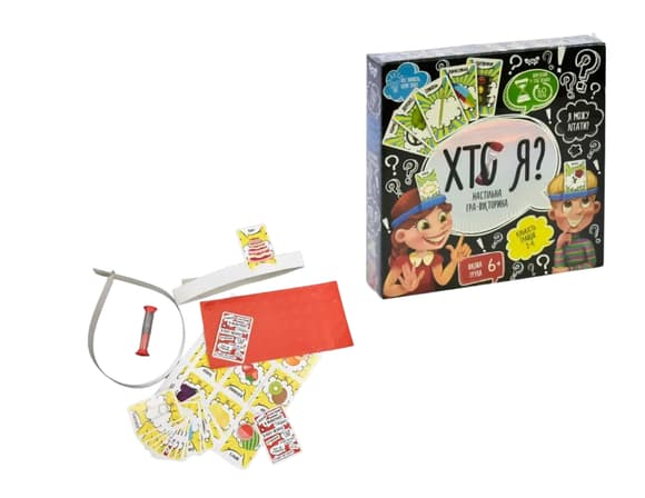 Настольная игра ХТО Я? 7621DT на укр. языке