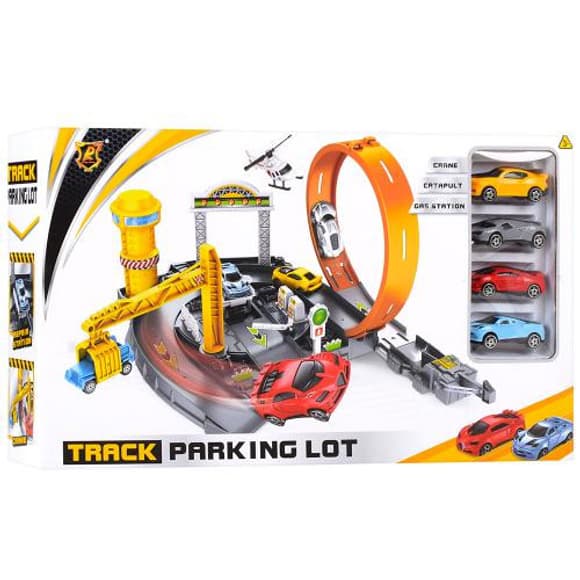 Игровой набор трек с машинками P872-A с мертвой петлей