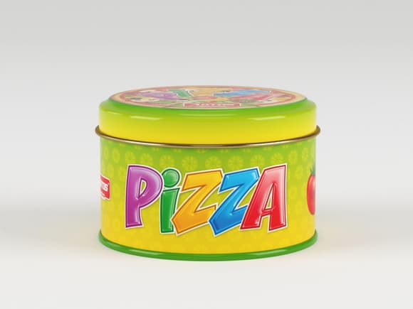 Настільна гра "Піца" 1045, 70 круглих карток