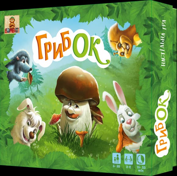 Дитяча настільна гра ГрибОК 800170 розвиваюча
