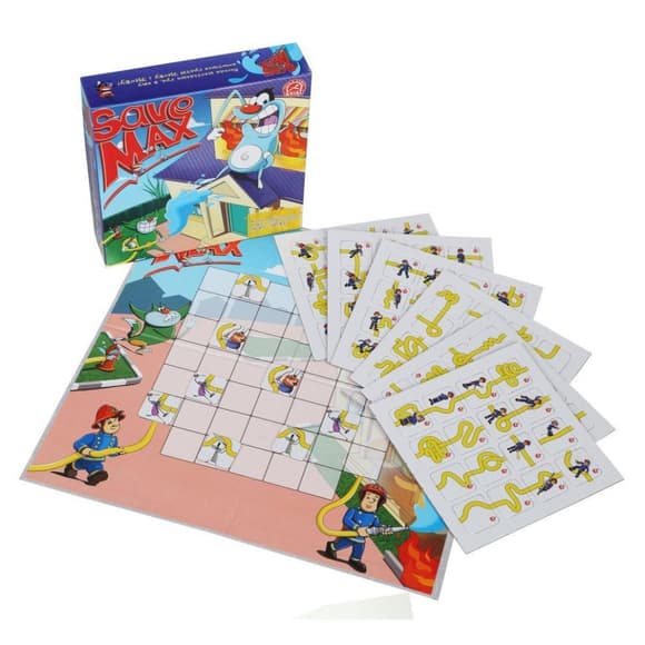 Настольная игра Спасти Макса. Пожарник Arial 911357 на укр. языке                                           